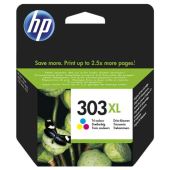  Original HP 303XL, T6N03AE Tintenpatrone color High-Capacity (ca. 415 Seiten) 