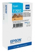  Original Epson C13T70124010 T7012 XXL Tintenpatrone cyan XXL (ca. 3.400 Seiten) 