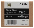  Original Epson C13T850100 T8501 Tintenpatrone schwarz foto (ca. 80 ml) 