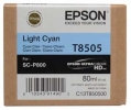  Original Epson C13T850500 T8505 Tintenpatrone cyan hell (ca. 80 ml) 