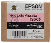  Original Epson C13T850600 T8506 Tintenpatrone magenta hell (ca. 80 ml) 