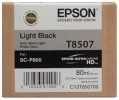  Original Epson C13T850700 T8507 Tintenpatrone schwarz hell (ca. 80 ml) 