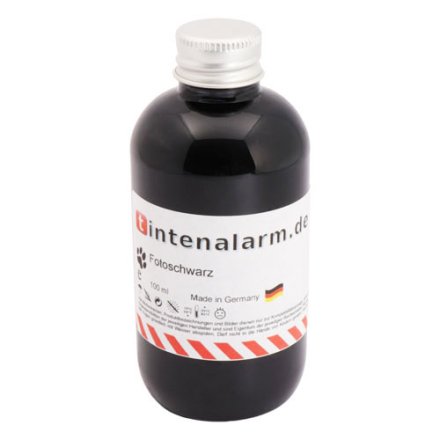 100 ml Nachfülltinte von tintenalarm.de für HP 364 schwarz (Foto)