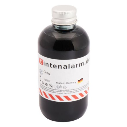 100 ml Nachfülltinte von tintenalarm.de für Canon CLI-42GY grau