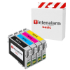  4 Druckerpatronen Basic kompatibel ersetzen Epson T0715 (Multipack) schwarz, cyan, magenta, gelb 
