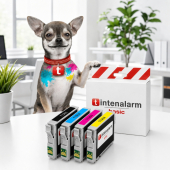  4 Druckerpatronen Basic kompatibel ersetzt Epson T1306 (Multipack) 