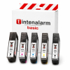  5 XL Druckerpatronen Basic kompatibel ersetzen Epson 33XL, T3357 (Multipack) schwarz, photo-schwarz, cyan, magenta, gelb 