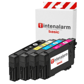  4 XL Druckerpatronen Basic kompatibel ersetzt Epson T405XL (Multipack) 