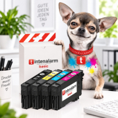  4 XL Druckerpatronen Basic kompatibel ersetzt Epson T405XL (Multipack) 