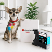  Druckerpatrone Basic kompatibel ersetzt Brother LC-1240C cyan 