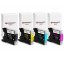  4 Druckerpatronen Basic kompatibel ersetzt Brother LC-1240 (Multipack) 