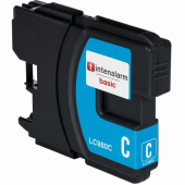  XL Druckerpatrone Basic kompatibel ersetzt Brother LC-980C und LC-1100C cyan (ca. 700 Seiten) 