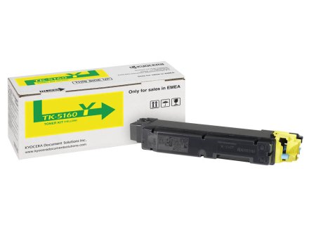 Original Kyocera TK-5160Y 1T02NTANL0 Toner gelb (ca. 12.000 Seiten)
