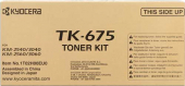  Original Kyocera Toner TK 675 für KM 2540/2560/3040/3060 (1T02H00EU0) TK-675 Toner (ca. 20.000 Seiten) 