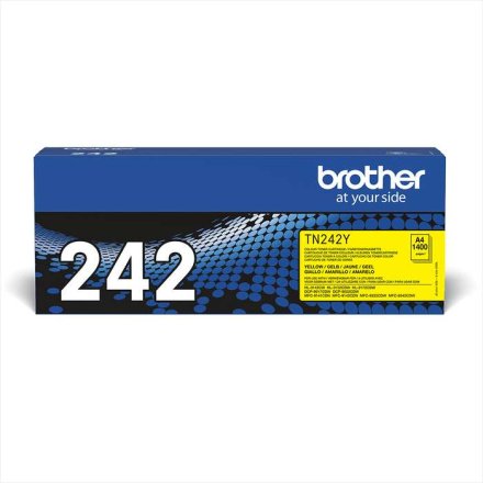 Original Brother TN-242 Y Toner gelb (ca. 1.400 Seiten)