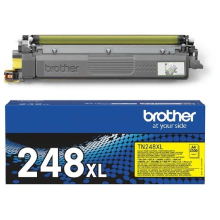 Original Brother TN-248 XL Y Toner gelb High-Capacity (ca. 2.300 Seiten)