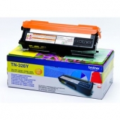  Original Brother TN-328Y 328 Toner gelb extra High-Capacity (ca. 6.000 Seiten) 