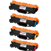  4 Toner Basic ersetzt Brother TN-247BK, TN-247C, TN-247M, TN-247Y 
