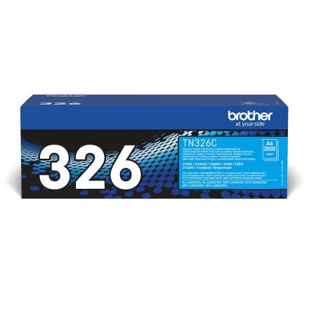 Original Brother TN-326 C Toner cyan High-Capacity (ca. 3.500 Seiten)