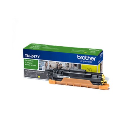 Original Brother TN-247 Y Toner gelb High-Capacity (ca. 2.300 Seiten)