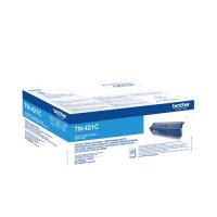 Original Brother TN-421 C Toner cyan (ca. 1.800 Seiten)