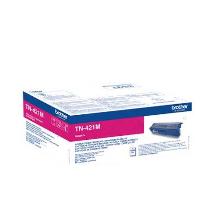 Original Brother TN-421 M Toner magenta (ca. 1.800 Seiten)