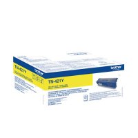 Original Brother TN-421 Y Toner gelb (ca. 1.800 Seiten)