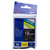  Original Brother TZe-345 TZ-345 DirectLabel weiss auf schwarz Laminat 