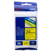  Original Brother TZe-651 TZ-651 DirectLabel schwarz auf gelb Laminat 
