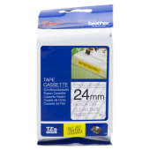 Original Brother TZe-S151 TZ-S151 DirectLabel schwarz auf Transparent extra stark 