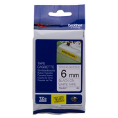  Original Brother TZe-S211 TZ-S211 DirectLabel schwarz auf weiss extra stark Laminat 