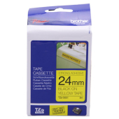  Original Brother TZe-S651 TZ-S651 DirectLabel schwarz auf gelb extra stark Laminat 