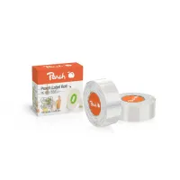 Peach Thermoetikettenband transparent 14x40mm 180 Etiketten pro Rolle PE102