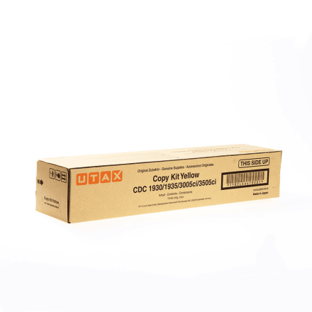 Original Utax 6530 10016 Toner gelb (ca. 15.000 Seiten)