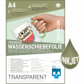  Wasserschiebefolie transparent InkJet 8 Blatt SKULLPAPER 