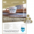  Wasserschiebefolie transparent Laser 1 DIN A4 Blatt  SKULLPAPER 