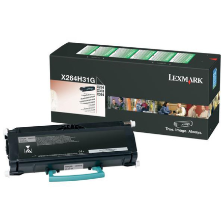 Original Lexmark X264H31G Toner schwarz Projekt (ca. 9.000 Seiten)