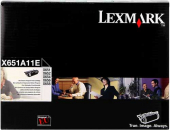  Original Lexmark X651A11E Toner schwarz return program (ca. 7.000 Seiten) 