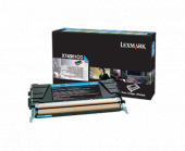  Original Lexmark X748H1CG X748 Toner cyan return program (ca. 10.000 Seiten) 