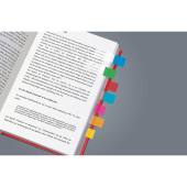  SIGEL Multicolor transparent Haftmarker farbsortiert 10x 50 Streifen 