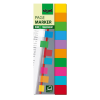  SIGEL Multicolor transparent Haftmarker farbsortiert 10x 50 Streifen 