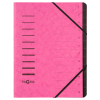  PAGNA Ordnungsmappe 12 Fächer rosa, 1 Stück 