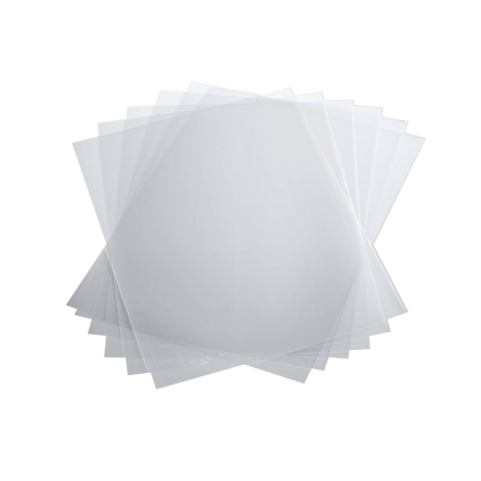 DURABLE Klemmschienenhüllen DIN A4 transparent genarbt 0,12 mm, 50 Stück