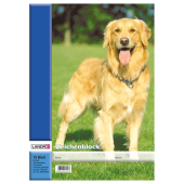 LANDRÉ Zeichenblock DIN A3 100 g/qm, 10 Blatt, 1 Block, Motiv nicht wählbar 