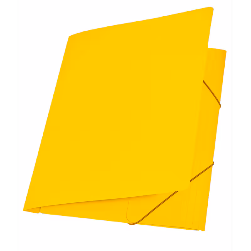  PAGNA Eckspanner Lucy Trend DIN A4 gelb, 1 Stück 