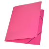  PAGNA Eckspanner Lucy Trend DIN A4 dunkelrosa, 1 Stück 