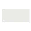  dots Trennstreifen weiß, 190 g/qm Karton 24,0 x 10,5 cm, 100 Blatt 
