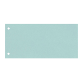  dots Trennstreifen blau, 190 g/qm Karton 24,0 x 10,5 cm, 100 Blatt 