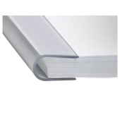  DURABLE Klemmschienen transparent DIN A4 für 60 Blatt, 50 Stück 