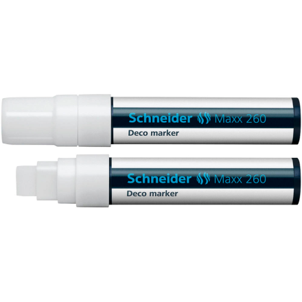 Schneider Maxx 260 Kreidemarker weiß 5,0 - 15,0 mm, 1 Stück